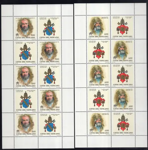 1999 Päpste und Heiliges Jahr - Blatt Nr. 36/43 - postfrisch
