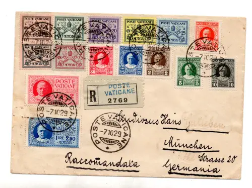 Abstimmung der kompletten Serie auf Umschlag