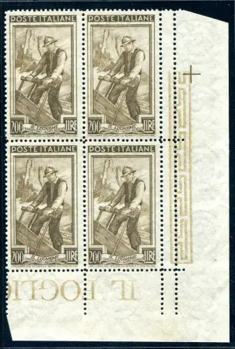 Arbeit Lire 200 Sorte Doppelzahnung