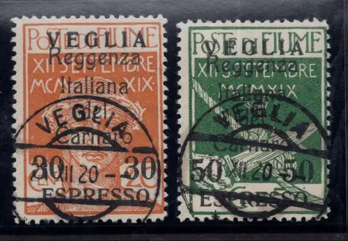 Fluss - Veglia Espressi Nr. 1/2 Serie signiert Raybaudi