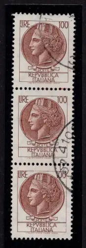 Syrakus Lire 100 Sterne 2 Nr. 1083/I nicht fluoreszierend