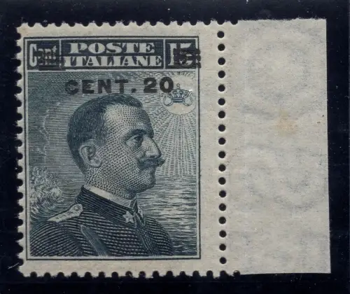 Michetti Cent. 20 von 15 Nr. 106 - MNH