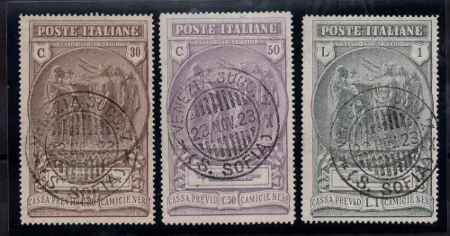 Schwarze Hemden Nr. 147/149 Serie abgebrochen Venedig