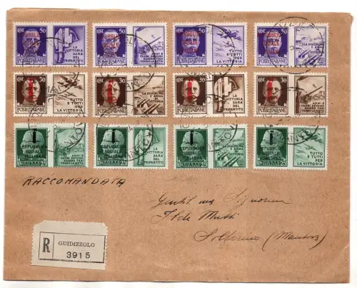 Kriegspropaganda Nr. 25/36 komplette Serie auf Umschlag