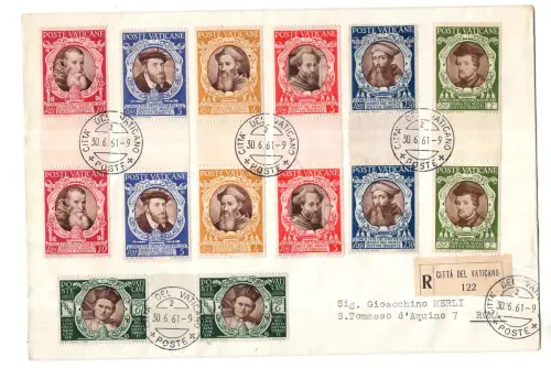 Konzil von Trient komplette Serie Gutter Pairs auf Einschreiben