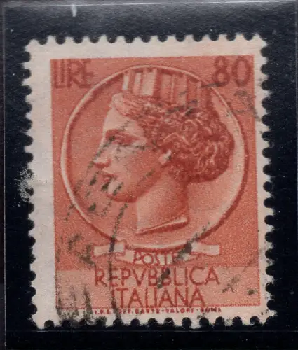 Siracusana Lire 80 n. 776/I Filifran Sterne II 65. Rechts