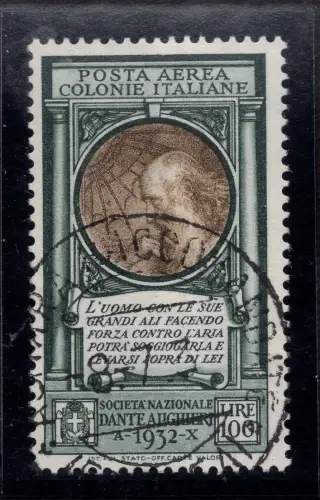 Allgemeine Emissionen Dante Lire 100 P.A. Nr. 14