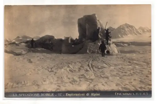 Flugzeug Italien - Edelspedition Nr. 11 Alpenerkundung