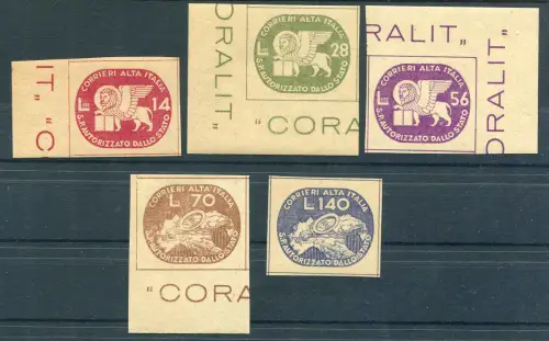 Coralit - Löwe von S. Rahmen komplette Serie