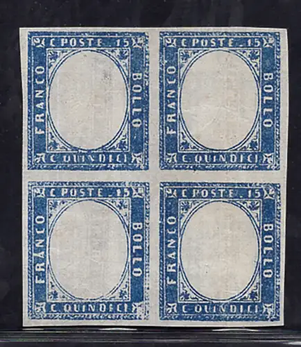 Vitt. Emanuele II Cent. 15 Matrire Drucknachweis