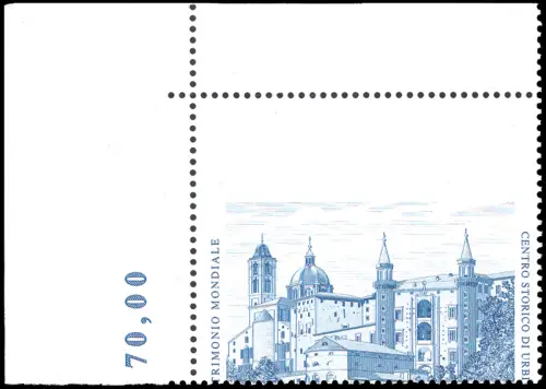 Urbino Euro 2,80 Nr. 3068c wunderschöne exemplarische Sorte