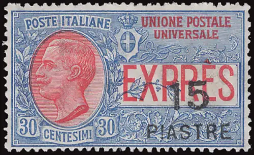 Levante Italiano - Espresso 15 Pi. auf 30 Cent. Nr. 2