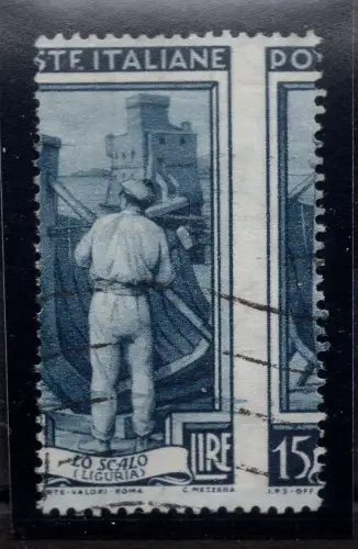 Arbeit Lire 15 Sterne Nr. 757 verschobene Verzahnung - Vielfalt