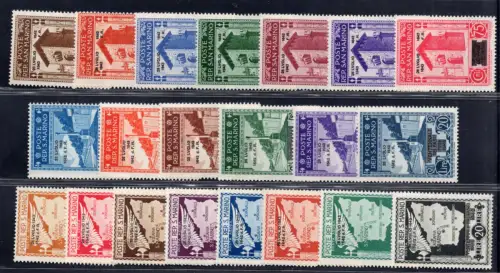 Sturz des Faschismus Nr. 253/265 + P.A. - MNH