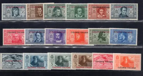 Emissions Generali - Dante Alighieri - MNH