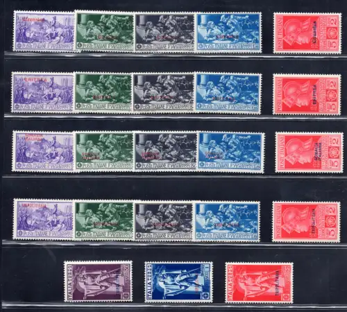 Kolonialreisen - Ferrucci 23 Werte - MNH