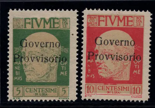 Fluss - Provisorische Regierung Nr. 177/178 Auflage Milano MH