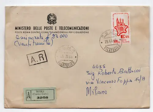 Generalstaaten Lire 500 isoliert im Tarif auf versichert