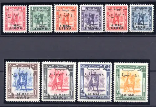 Libyen Unabhängiges Königreich Tripolitanien Senussita Ritter