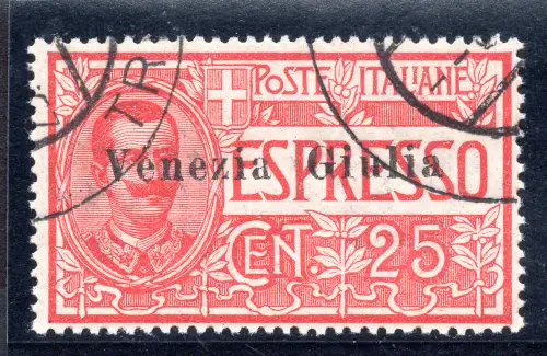 Venezia Giulia - Espresso Nr. 2 modifizierter Aufdruck