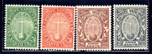 Anno Santo 1933 Nr. 15/18 komplette Serie - postfrisch