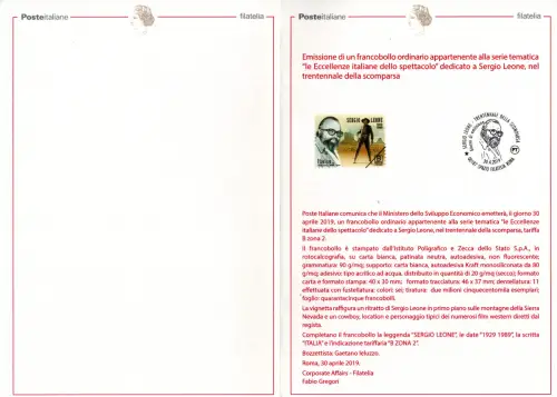 Bulletin Geschenkausgabe - Sergio Leone