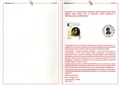 Bulletin Geschenkausgabe - Selige Jungfrau 2019