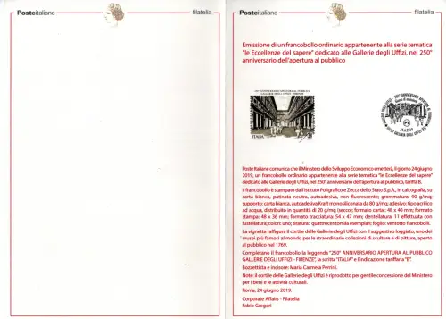 Bulletin Geschenkausgabe - Uffizien