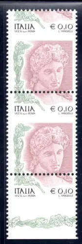 Frau in der Kunst Euro 0,10 - Paar verschobene Verzahnung Sorten