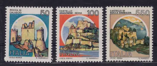 Castelli Lire 50, 100, 550 mit 13 1/4 Verzahnung