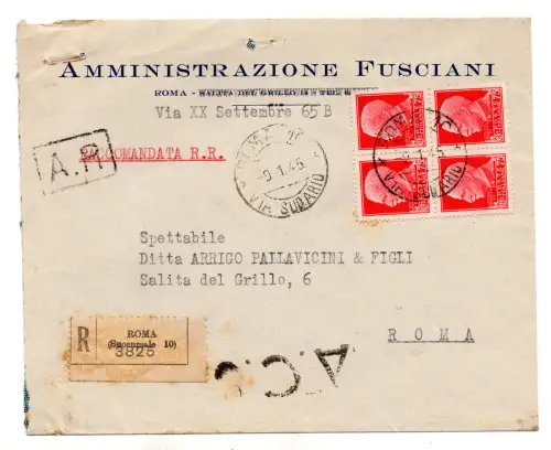 Späte Verwendung - Kaiserliches Cent. 75