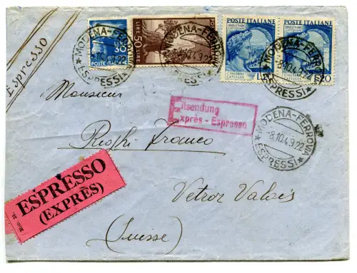 Catull Paar + Ergänzungen auf Umschlag für Exp. für die Schweiz