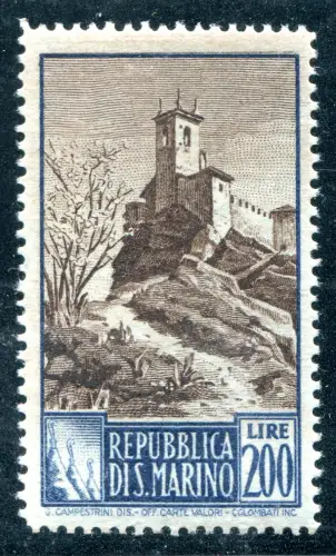 Landschaften Lire 200 filigrane komplette Buchstaben