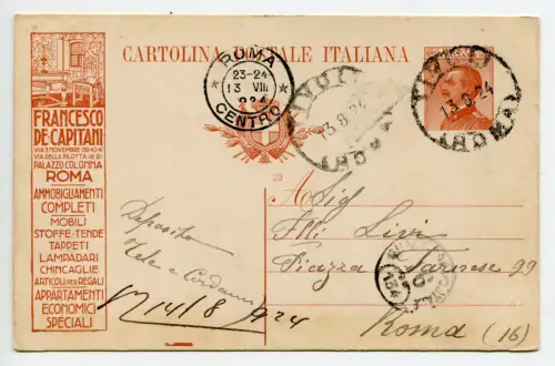 C.P. Cent. 30 Michetti Mühle. 23 Werbeartikel Francesco Capitani