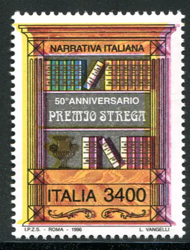 50. Hexenpreis Lire 3.400 Farbvarianten aus dem Register