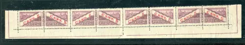 Postpakete Cent. 5 horizontale Streifen Sorte