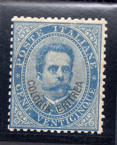 Eritrea - Umberto I. Cent. 25 Nr. 6 signiert Vignati - MH