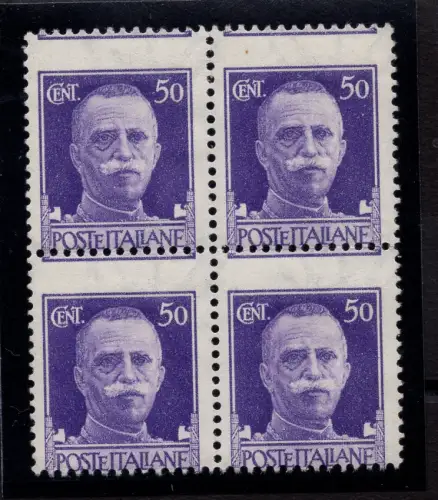 Imperiale Cent. 50 Nr. 251 Viertelverzahnung MNH