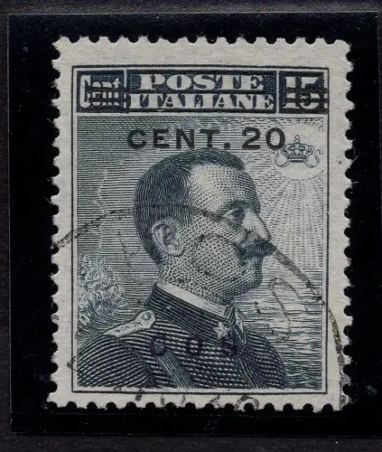 Ägäische Insel Coo Michetti Cent. 20 von 15 Nr. 8