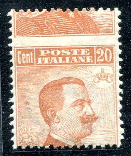 Michetti Cent. 20 Sorten verschobene Verzahnung