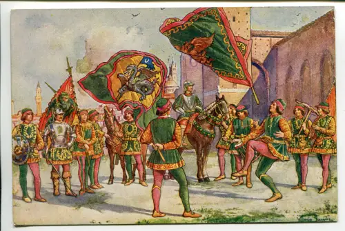 Siena Palio Contrada del Drago - Leonardo da Vinci