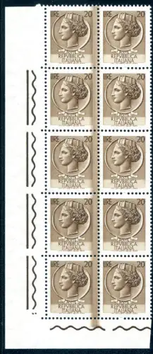 Syracusana Lire 20 (Vinyl) Chirurgischer Schnitt Sorte