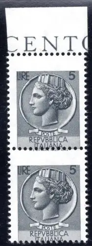 Siracusana Lire 5 (Arabica) Sorte dent. Verschiebt