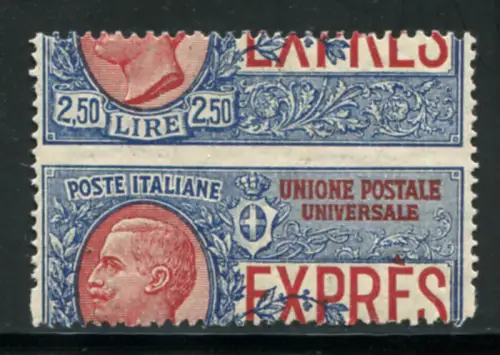 Espresso Lire 2,50 mit Kammsprung