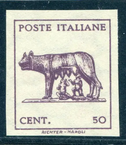 Lupe mit ungezahntem Wasserzeichen, ohne Sicherheitsboden