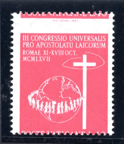 Apostolat Lire 40 Sorten Nr. 456a verschobene Verzahnung