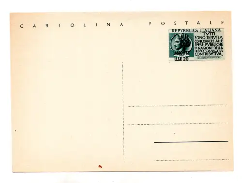 Triest A - C.P. Pro Erario Nr. C26 - Neu