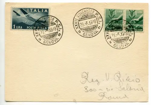 Politik Italienische Sozialistische Partei Annullierung des Kongresses