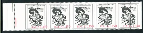 Arte '76 Marinetti Fünf-Sorten-Streifen