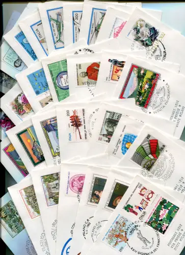 Italien FDC Venetia 1982 kompletter Jahrgang